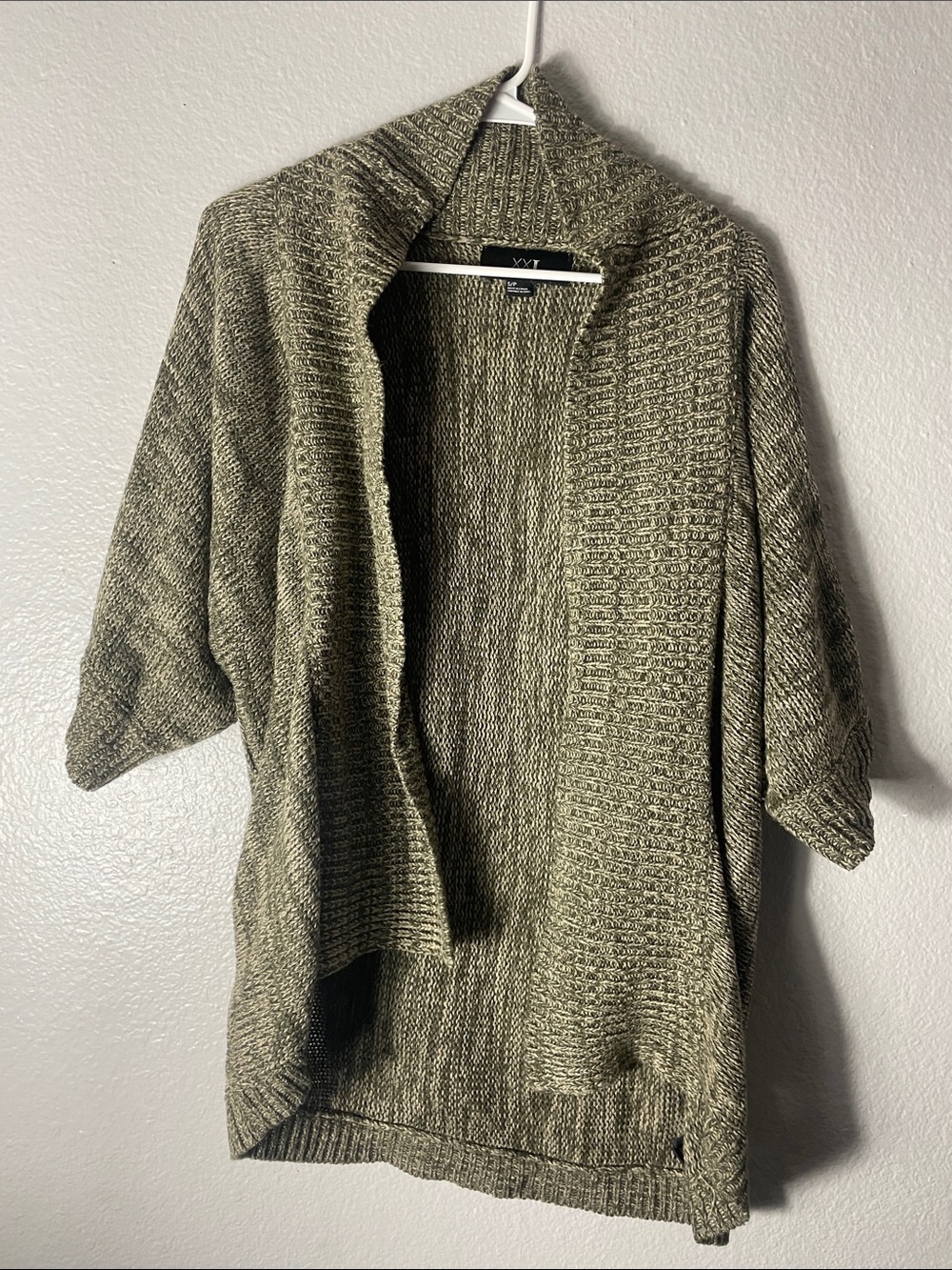 Forever 21 Open-Front Knit Cardigan